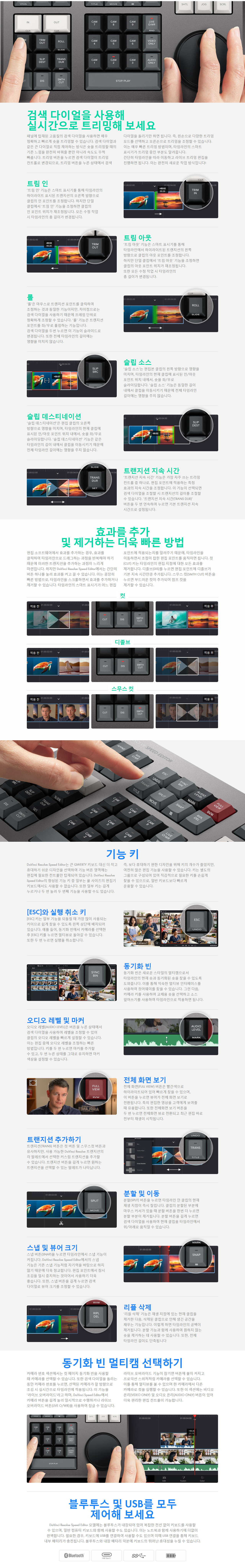 Blackmagic-Design] 블랙매직 다빈치리졸브 스튜디오 스피드에디터 : 컴퓨존